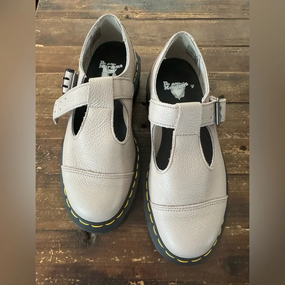 NEW! Dr. Martens Bethan T-Bar Platform Shoe (Women)
